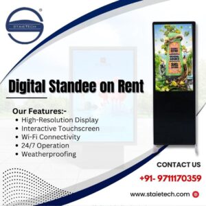 Digital Standee on Rent